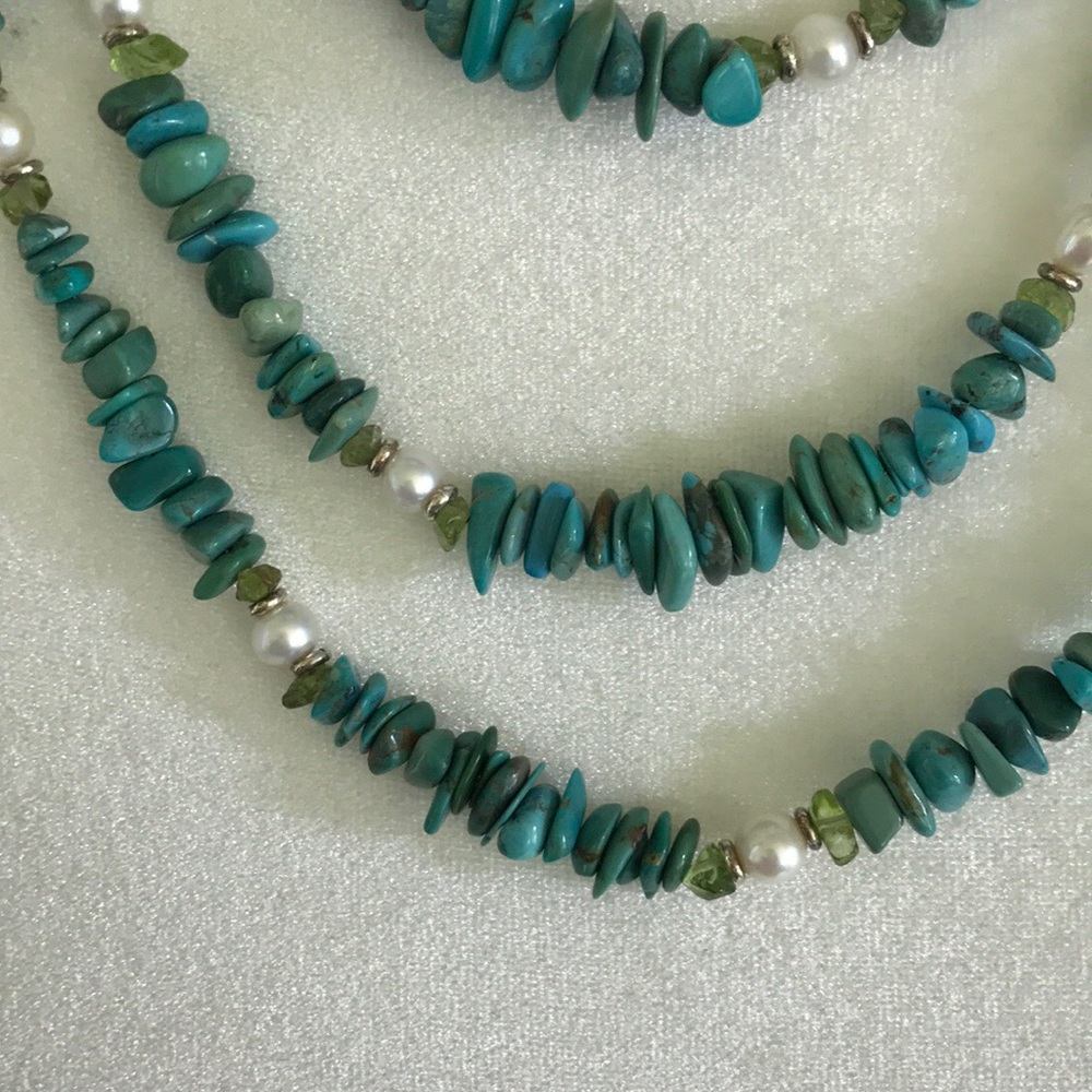 Turquoise and Gemstone Necklace